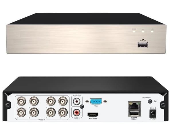 DVR/NVR Grabadores digitales de 8 canales