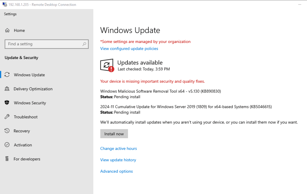 Actualizando Windows Server 2022 4 Windows Server Update